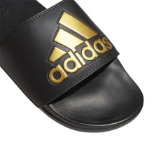 adidas Badeschuhe Adilette Comfort Logo schwarz/gold - 1 Paar